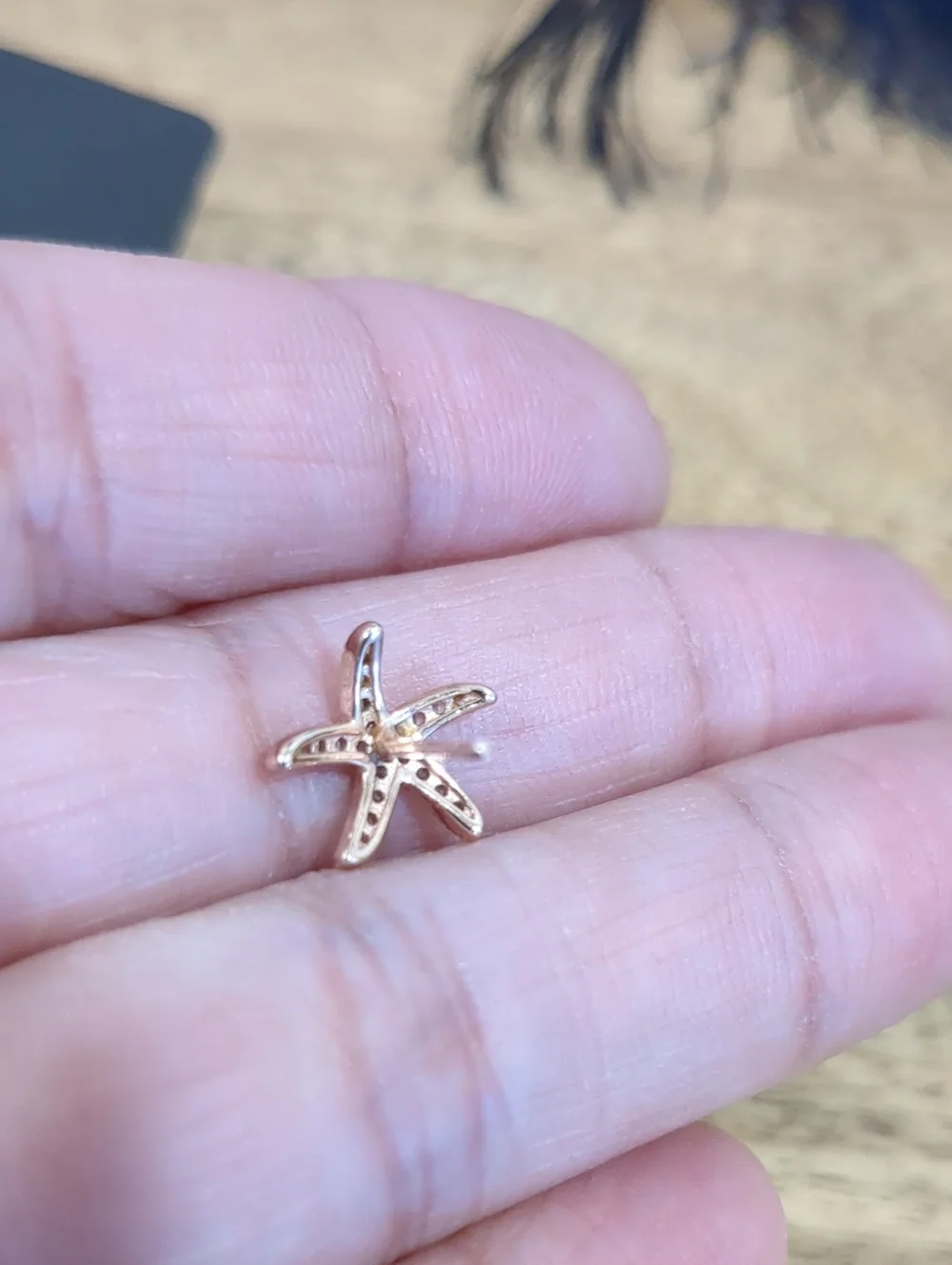 Druzy & Starfish Sterling Silver Earring Set - Women Jewelry